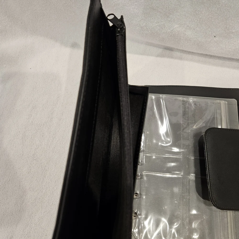 Franklin Covey Black Leather Organizer